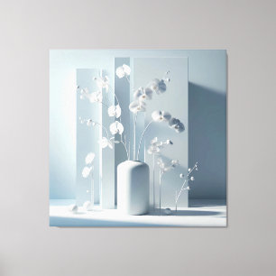 Vertical Orchid Composition Canvas Print