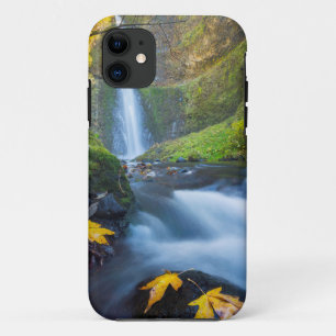 Vertical panorama view of Tunnel Falls iPhone 11 Case
