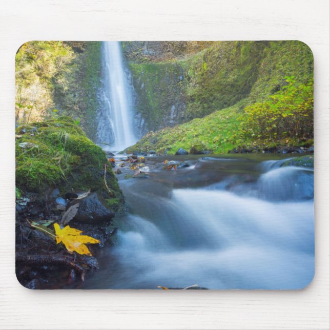 Vertical panorama view of Tunnel Falls Mouse Pad (Front)