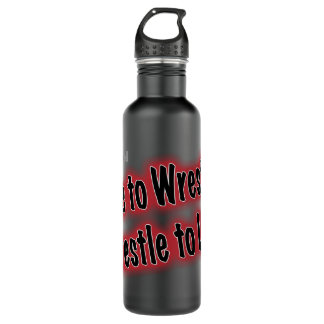 Vertical Personalized Wrestling 710 Ml Water Bottle
