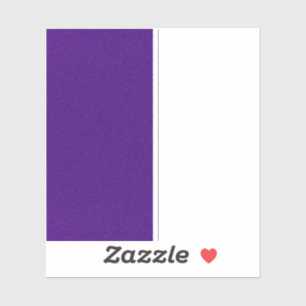 Vertical Purple Noise Vinyl Sticker – Customizable