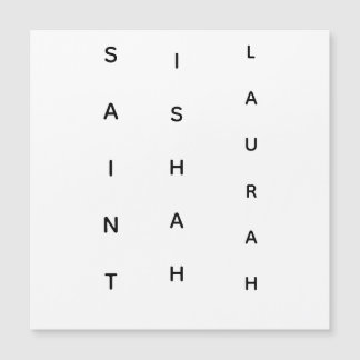 VERTICAL SAINT ISHAH LAURAH