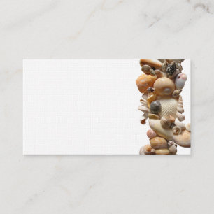 Vertical Shell Border Place Cards