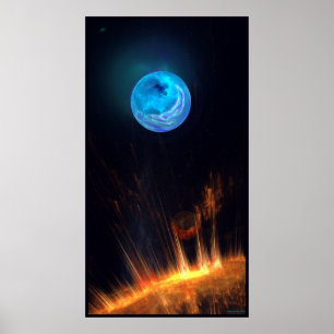 vertical space poster