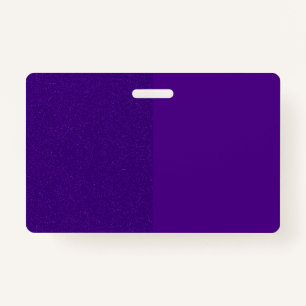 Vertical Split Purple Badge (Customizable)