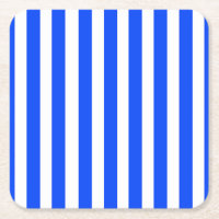 Vertical Stripe Sailor Blue & White Pattern