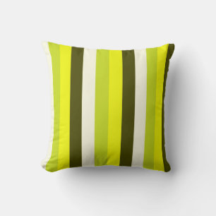 Vertical striped abstract throw pillow