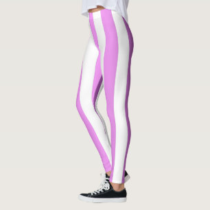 Vertical Striped Designer ~ Pink ~ Purple ~ Leggings