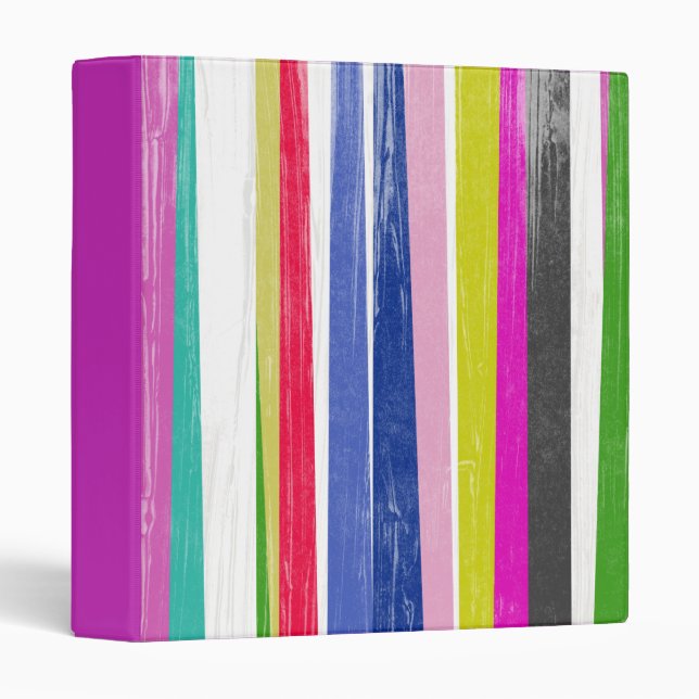 Vertical Stripes Binder (Front/Spine)