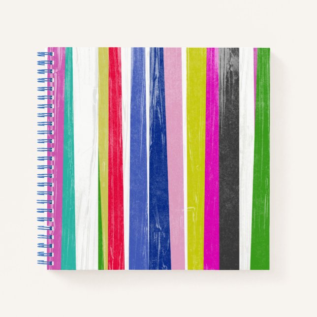 Vertical Stripes Notebook (Front)
