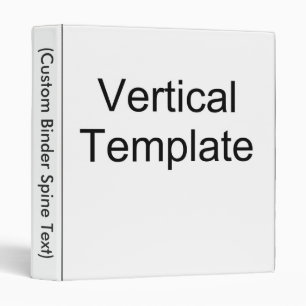 Vertical Template Binder