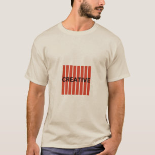 Vertical Vision Creative Lines T-Shirt