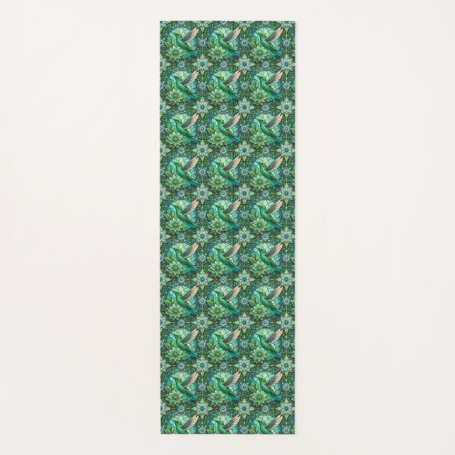 Vertically and horizontally oriented images show  yoga mat (Front)