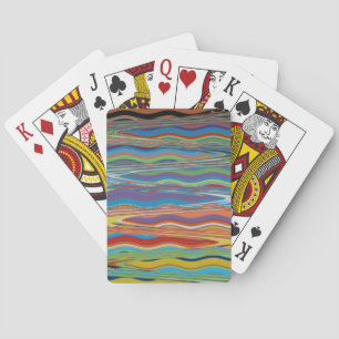 Verticle Carpet Abstract 12, 2018   SVP Images Playing Cards