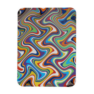 Verticle Carpet Abstract 6, 2018 SVP Images Magnet