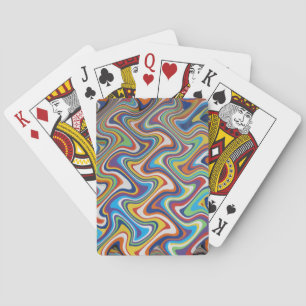 Verticle Carpet Abstract 6, 2018   SVP Images Playing Cards