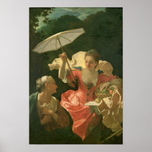 Vertumnus and Pomona Poster