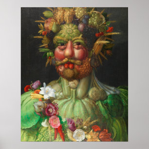 Vertumnus c. 1591 by Giuseppe Arcimboldo Poster