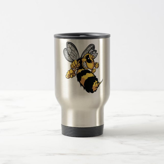Very Angry Bee Travel Mug (Center)