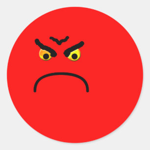 Very Angry Sticker