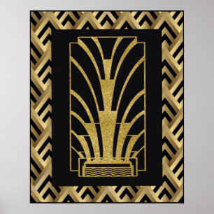 Very Art Deco Poster. Poster