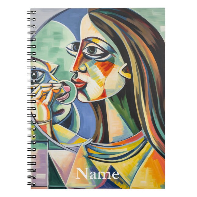 Very Arty Spiral Photo Notebook (Front)
