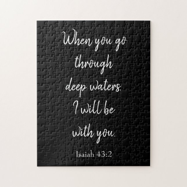 Very Challenging Bible Verse Jigsaw Puzzle (Vertical)