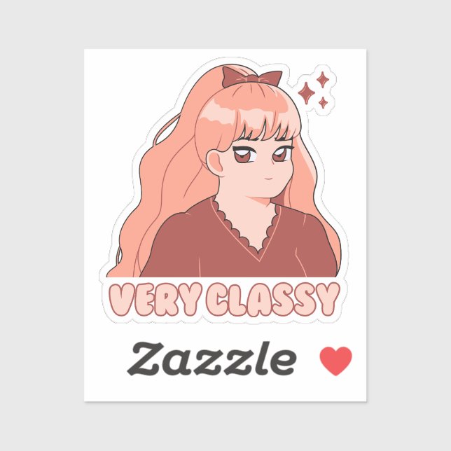 Very Classy Cute Anime Girl (Sheet)