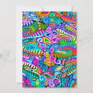 Very colourfully abstract forms art 9