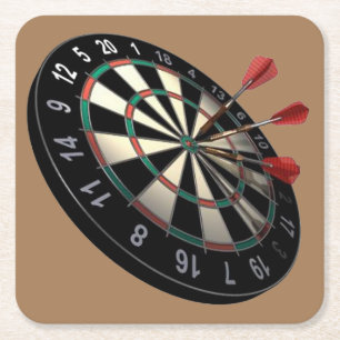 Very Cool 3D Dart Board Coaster Set