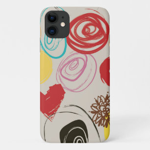 Very Cool Abstract Scribble iPhone Case