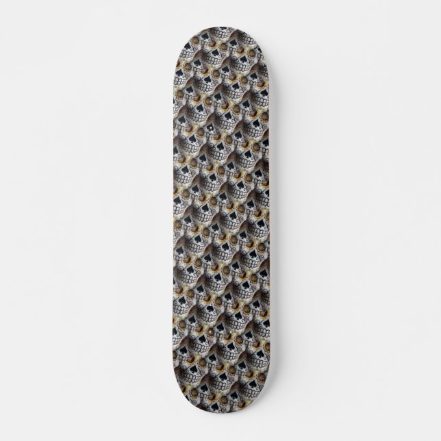Very Cool and Colorful Shapes Skateboard (Front)