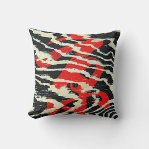 Very Cool Asian Calligraphy Outdoor Pillow