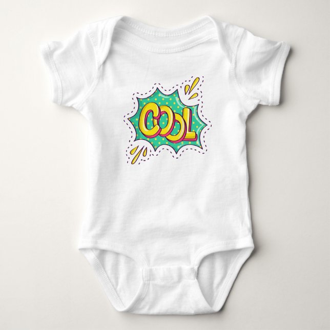 Very Cool  Baby Bodysuit (Front)