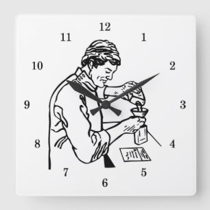 Very Cool Chemist Wall Clock