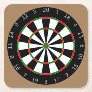 Very Cool Dart Board Coaster Set