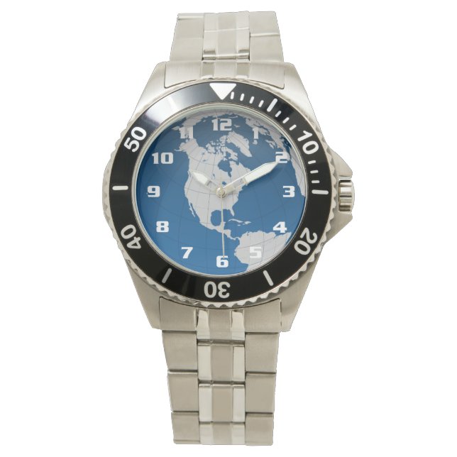Very Cool earth and the globe Watch (Front)