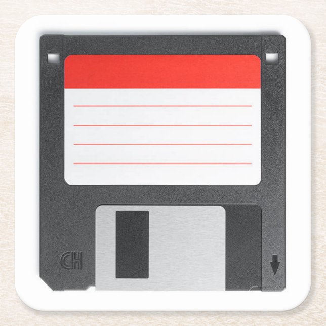 Very Cool Floppy Disc Coaster Set (Front)