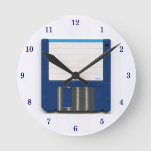 Very Cool Floppy Disk Wall Clock