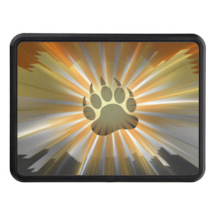Very Cool Gay Bear Pride Flag Bear Paw Trailer Hitch Cover