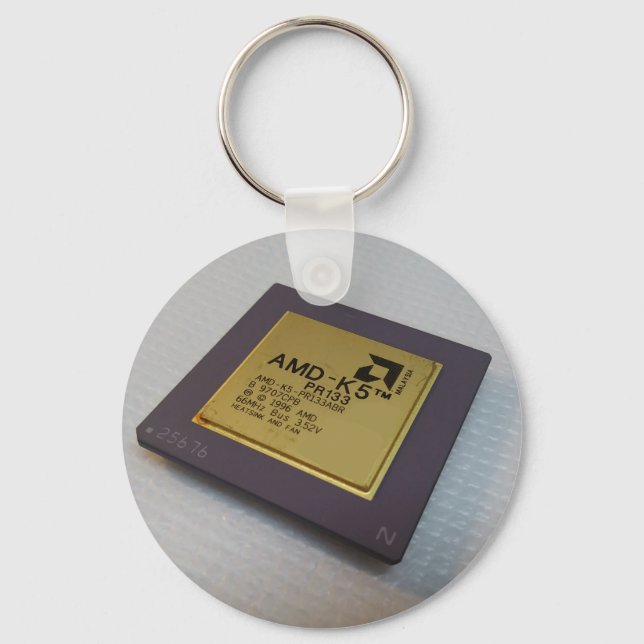 Very Cool Microprocessor Key Chain (Front)