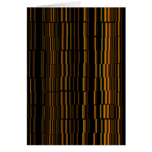 Very Cool Modern Orange Striped