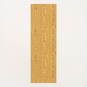 Very Cool Simulated Wood Panel Yoga Mat
