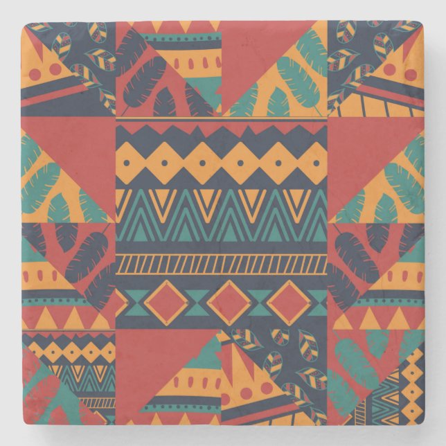 Very Cool Southwestern Style Stone Coaster (Front)