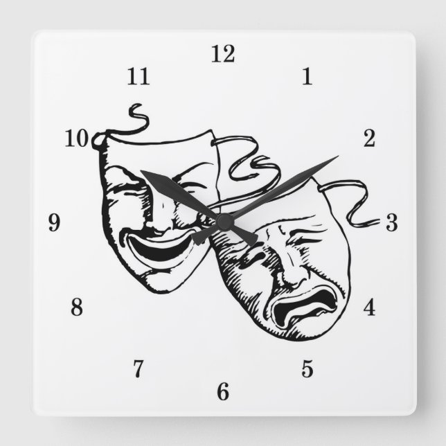Very Cool Theatre Wall Clock (Front)