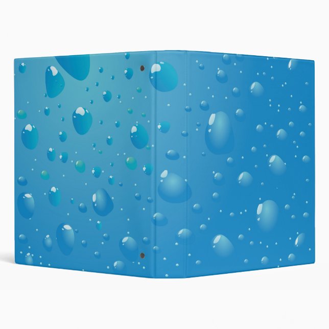 Very Cool Water Droplets Binder (Background)