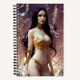 Very cute english geisha Notebook