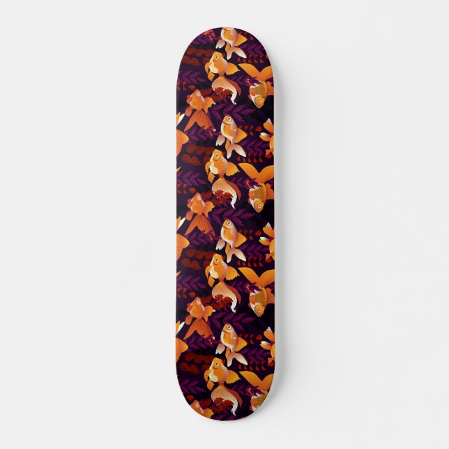 Very Cute Goldfish Skateboard (Front)