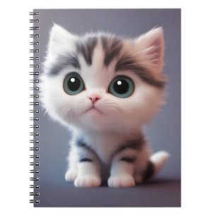Very cute kitten notebook