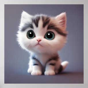 Very cute Kitten Poster